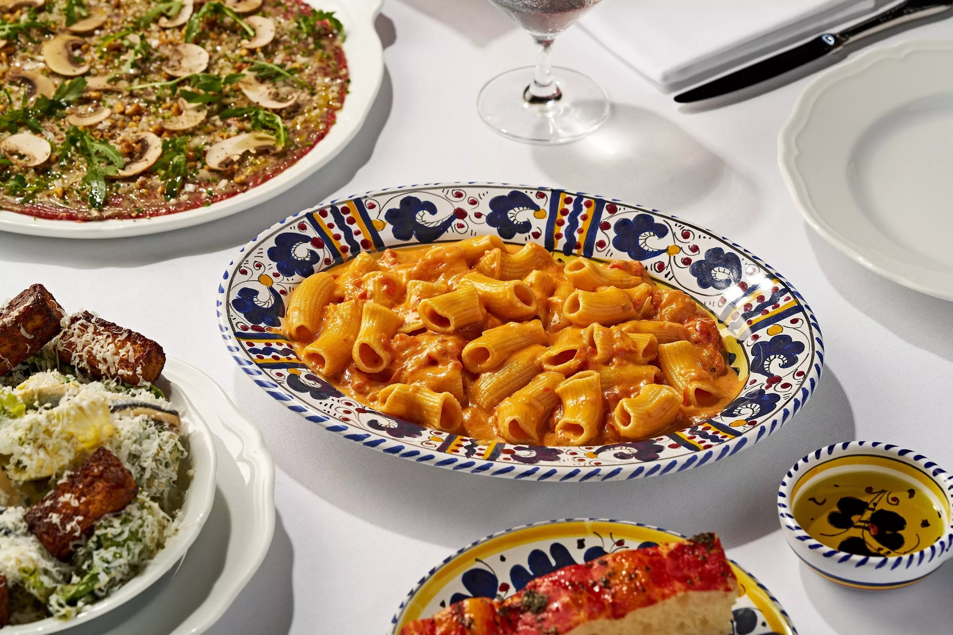 The spicy rigatoni at Carbone