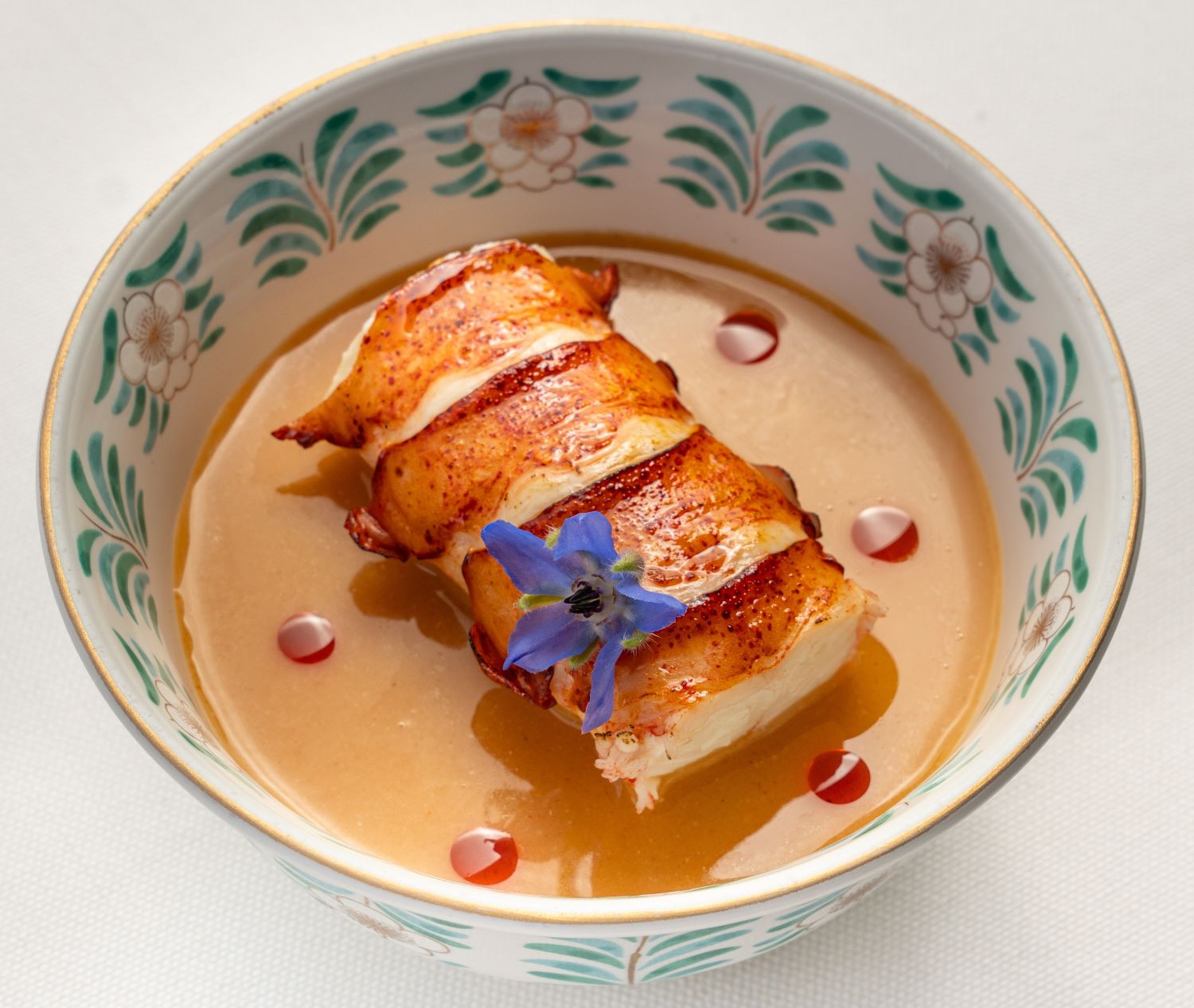A fish course at KIRA