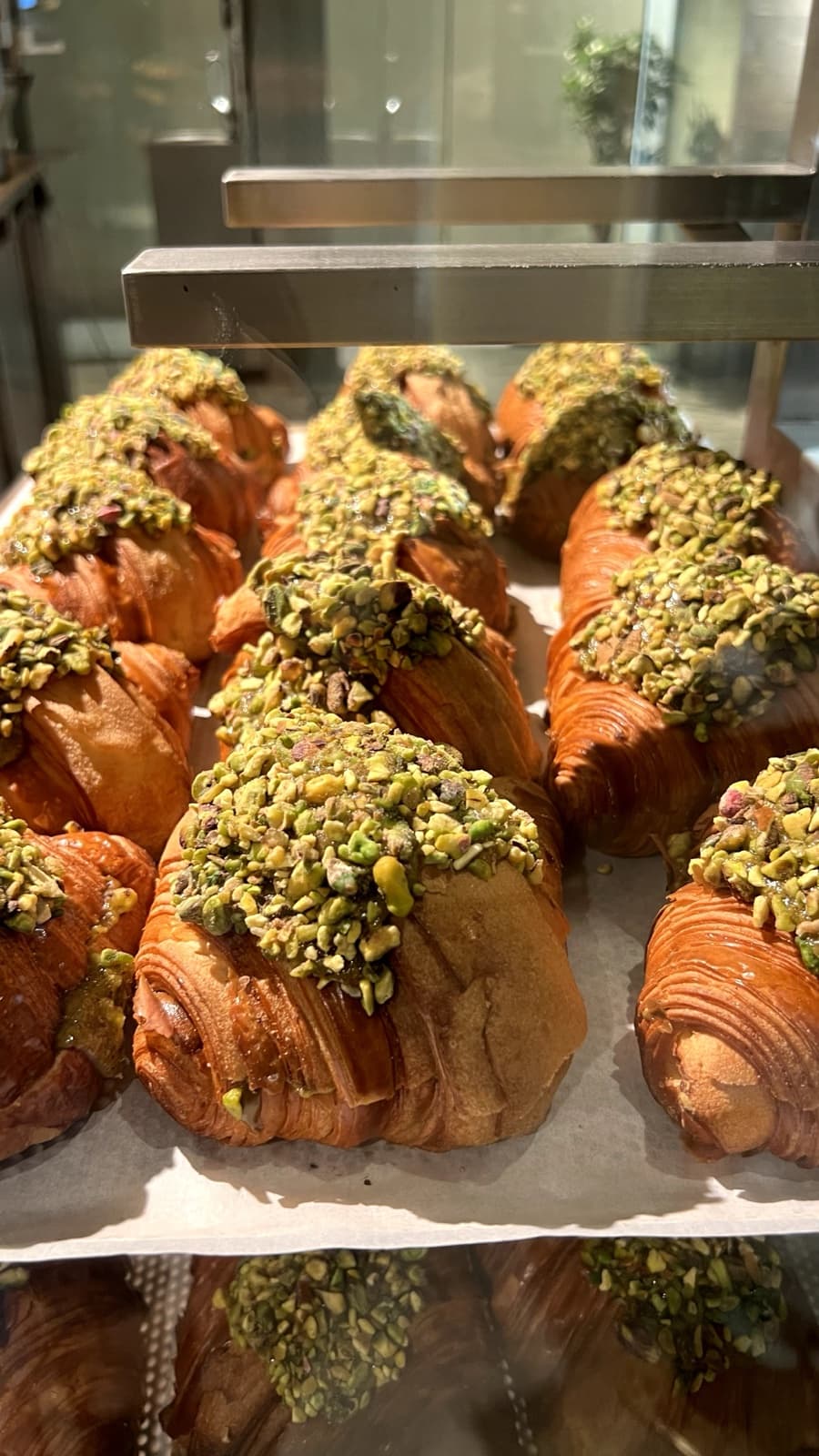 Nikita's pistachio rolls at bkry