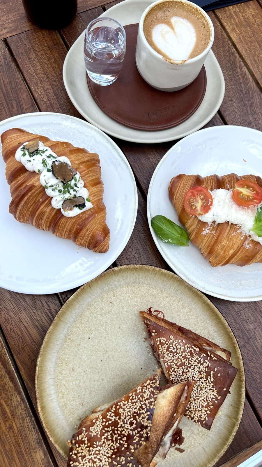 Nikita's pastry spread at BRIX