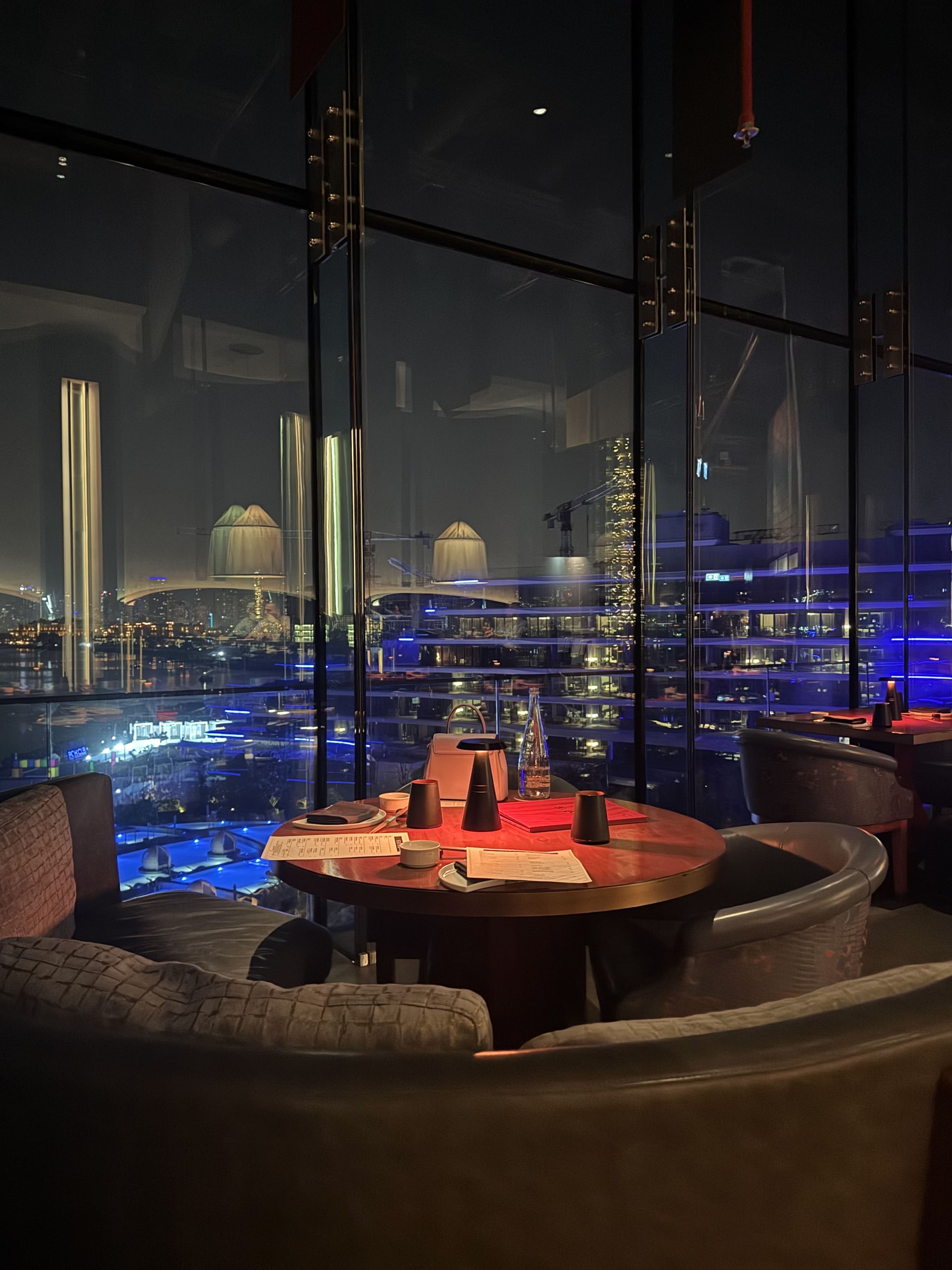 A window table over Downtown’s lights at Akira Back